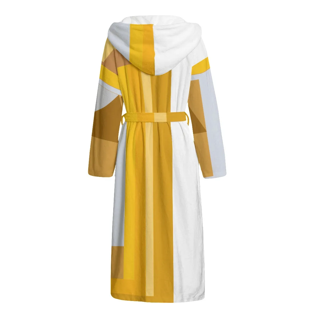 #181 LDCC All-Over Print Unisex Flannel Hooded bathrobe
