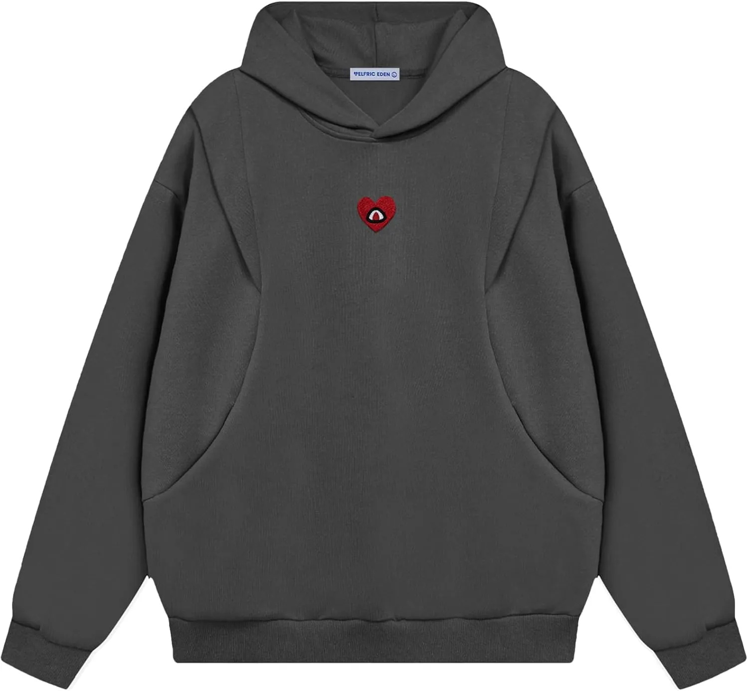 Aelfric Eden Women's Oversized Hoodies Sweatshirt Trendy Long Sleeves Solid Essentials Hoodie Y2k Fall Fashion Outfits