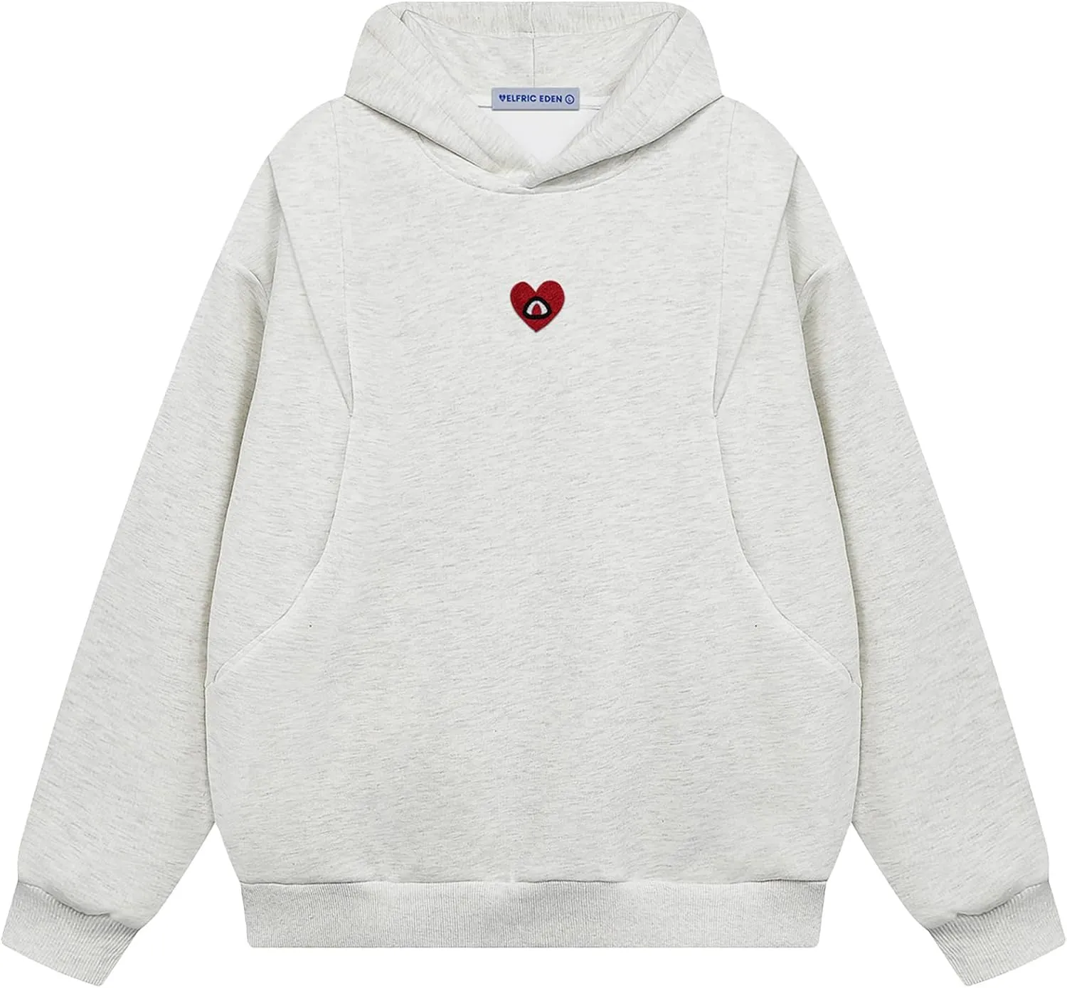 Aelfric Eden Women's Oversized Hoodies Sweatshirt Trendy Long Sleeves Solid Essentials Hoodie Y2k Fall Fashion Outfits