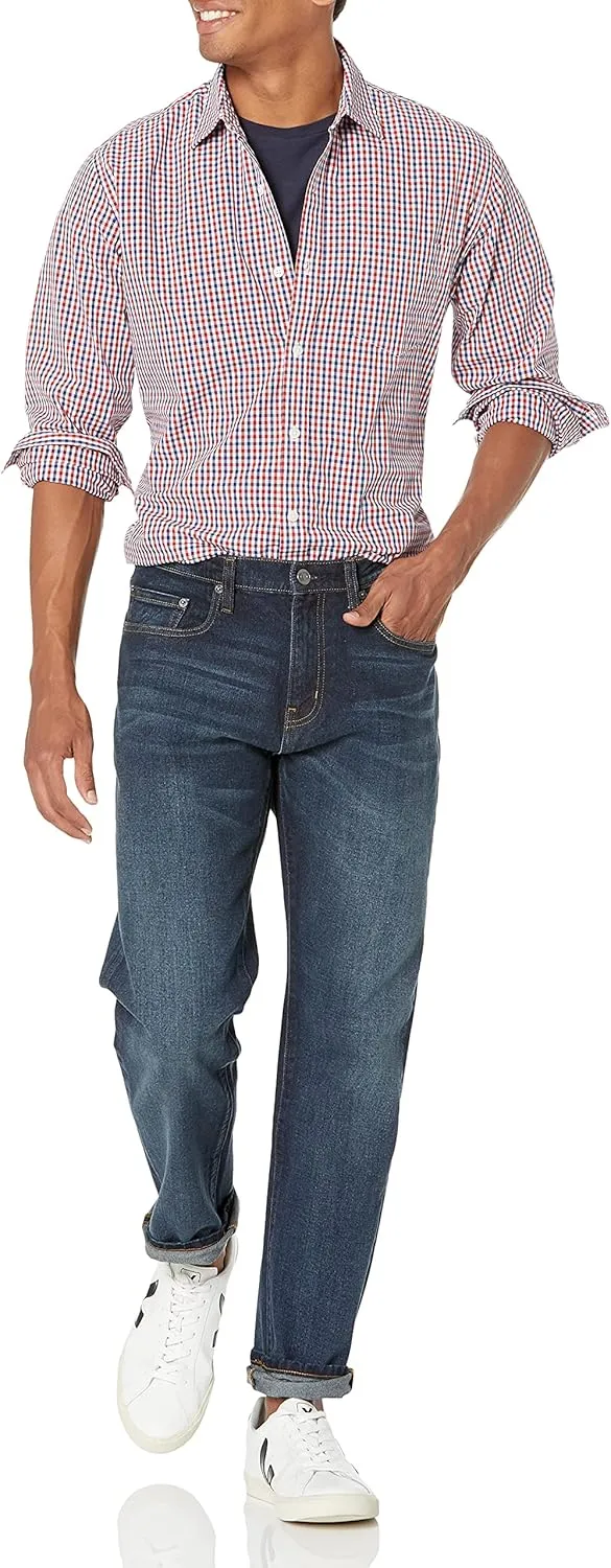 Amazon Essentials Men's Athletic-Fit Stretch Jeans