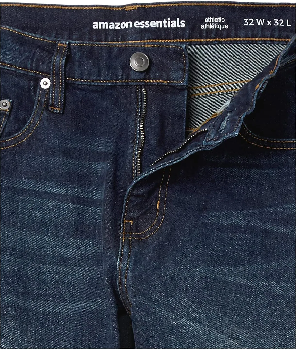 Amazon Essentials Men's Athletic-Fit Stretch Jeans