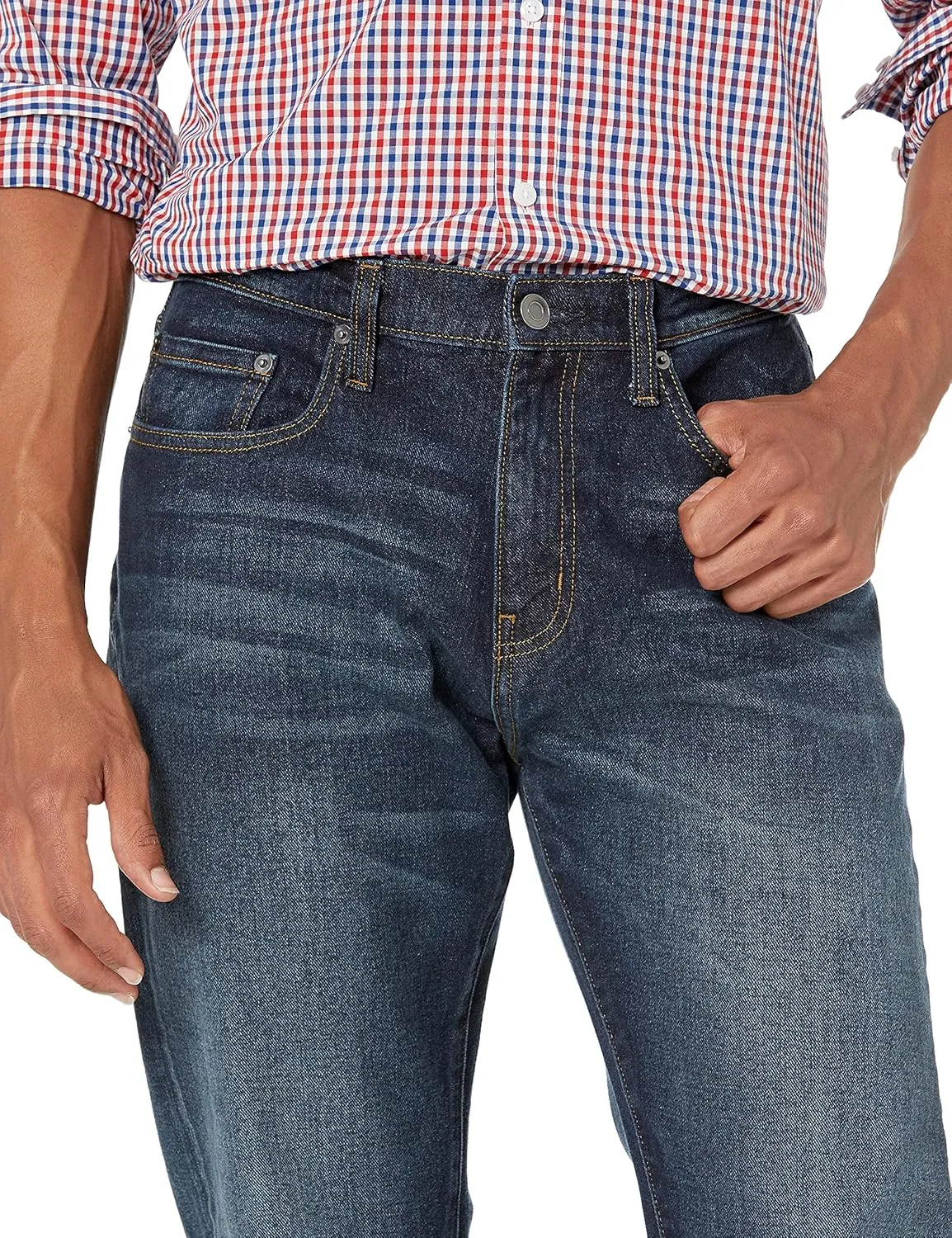 Amazon Essentials Men's Athletic-Fit Stretch Jeans