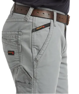 Ariat, FR M4 Relaxed Workhorse Boot Cut Pant, 10017226, Charcoal