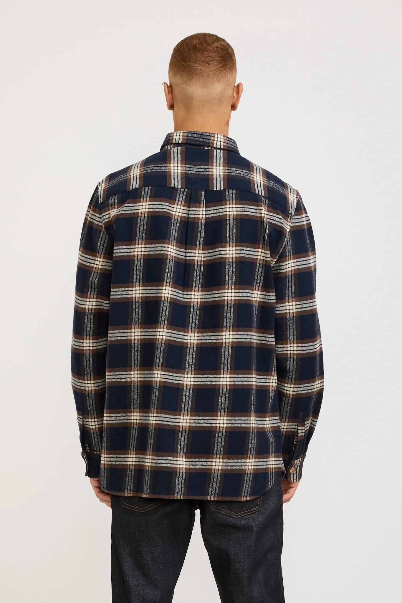 Blanket Flannel Shirt Smoke Blue
