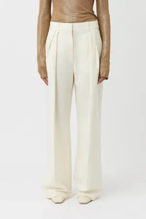Cora High Waisted Pant Cream