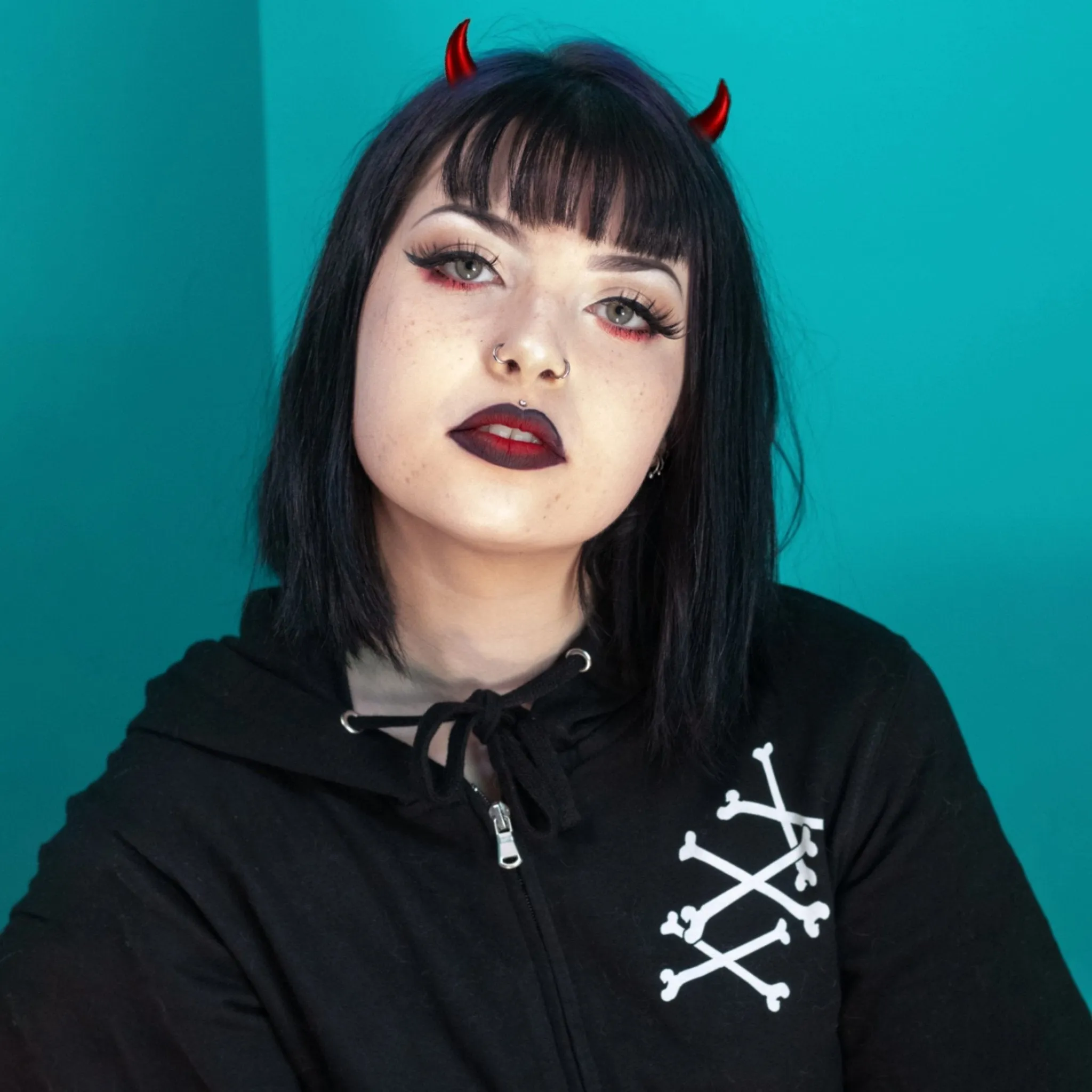Drunkn Skeleton Zip Hoodie