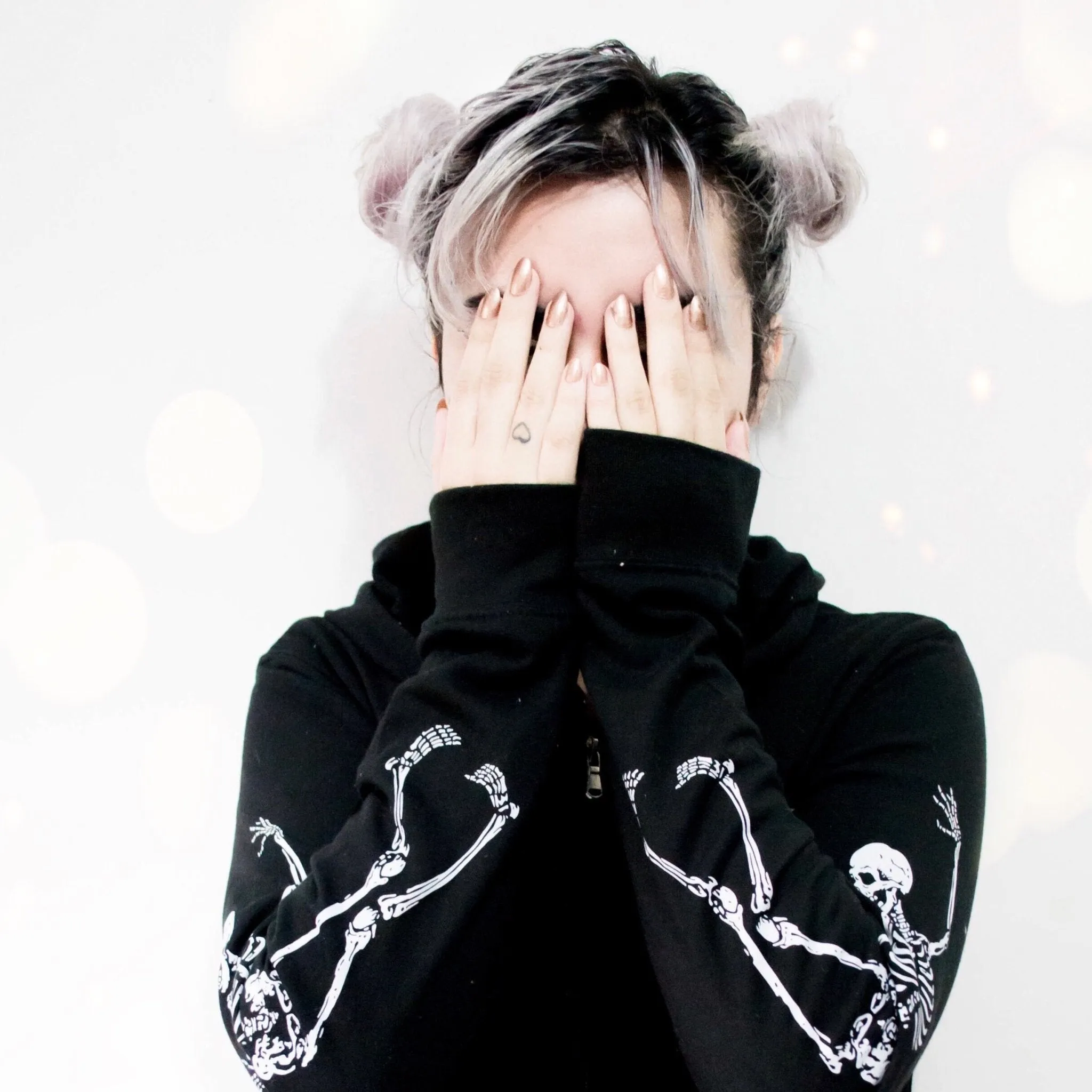 Drunkn Skeleton Zip Hoodie