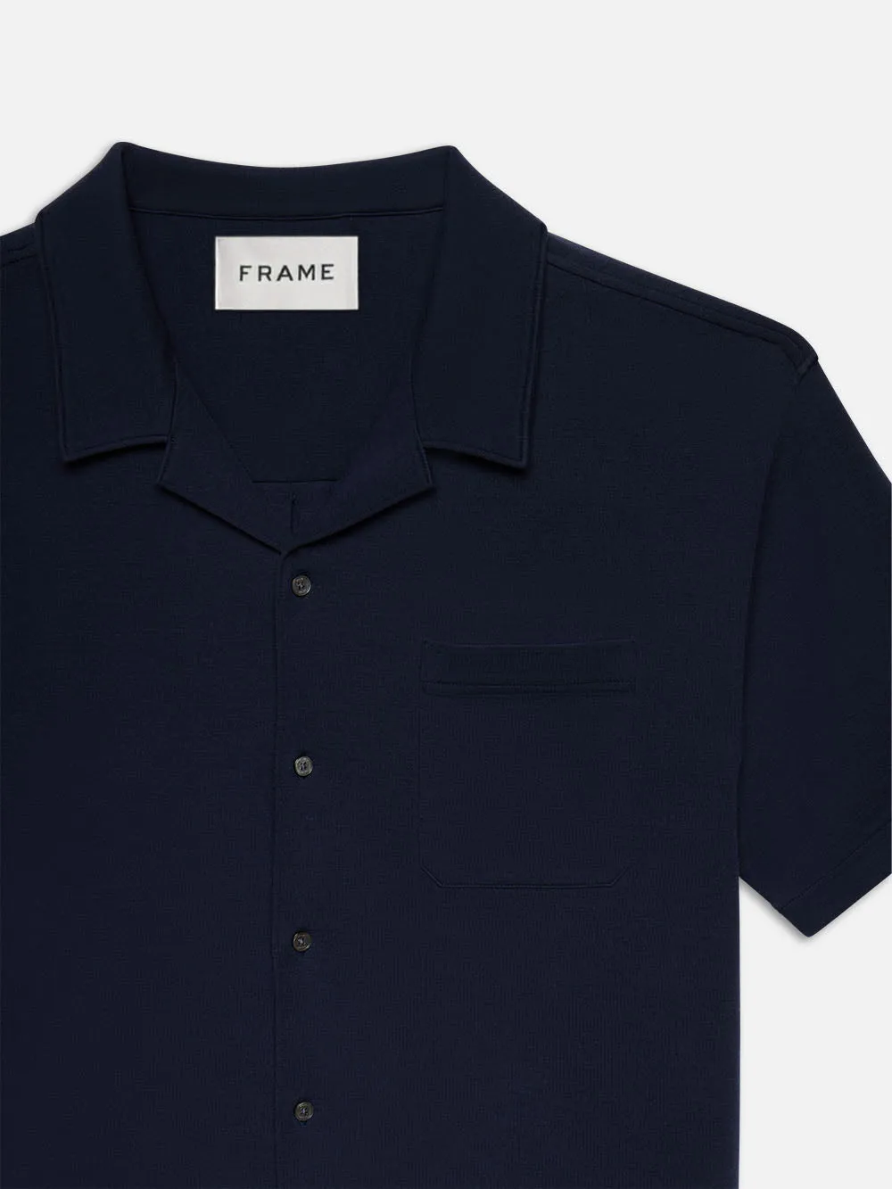 Duo Fold Relaxed Short Sleeve Shirt -- Navy