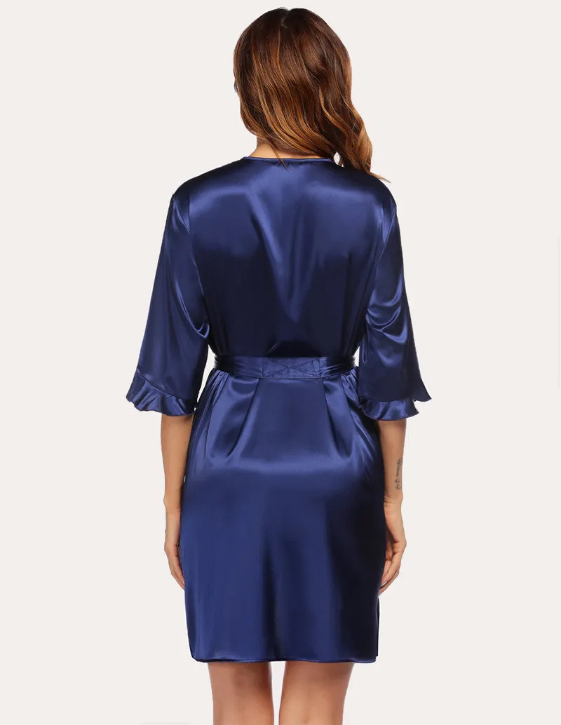 Ekouaer Half Sleeve Robe (US Only)
