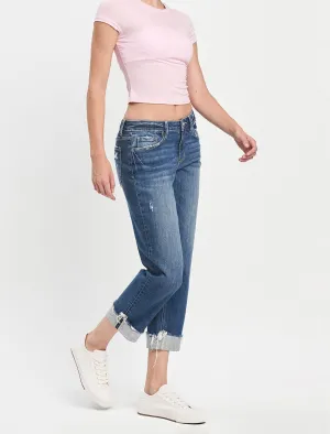 Fiery vintage boyfriend jean