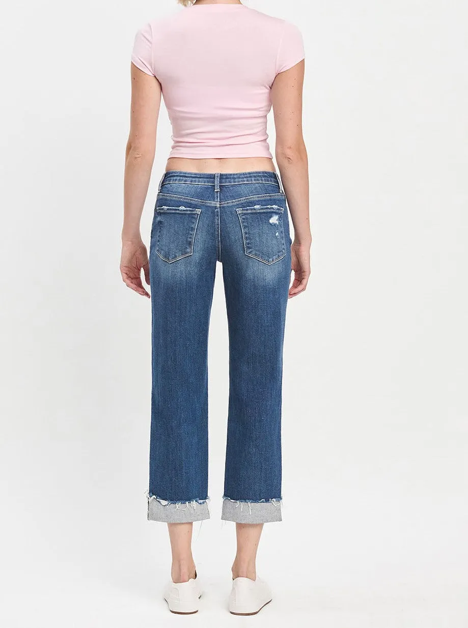 Fiery vintage boyfriend jean