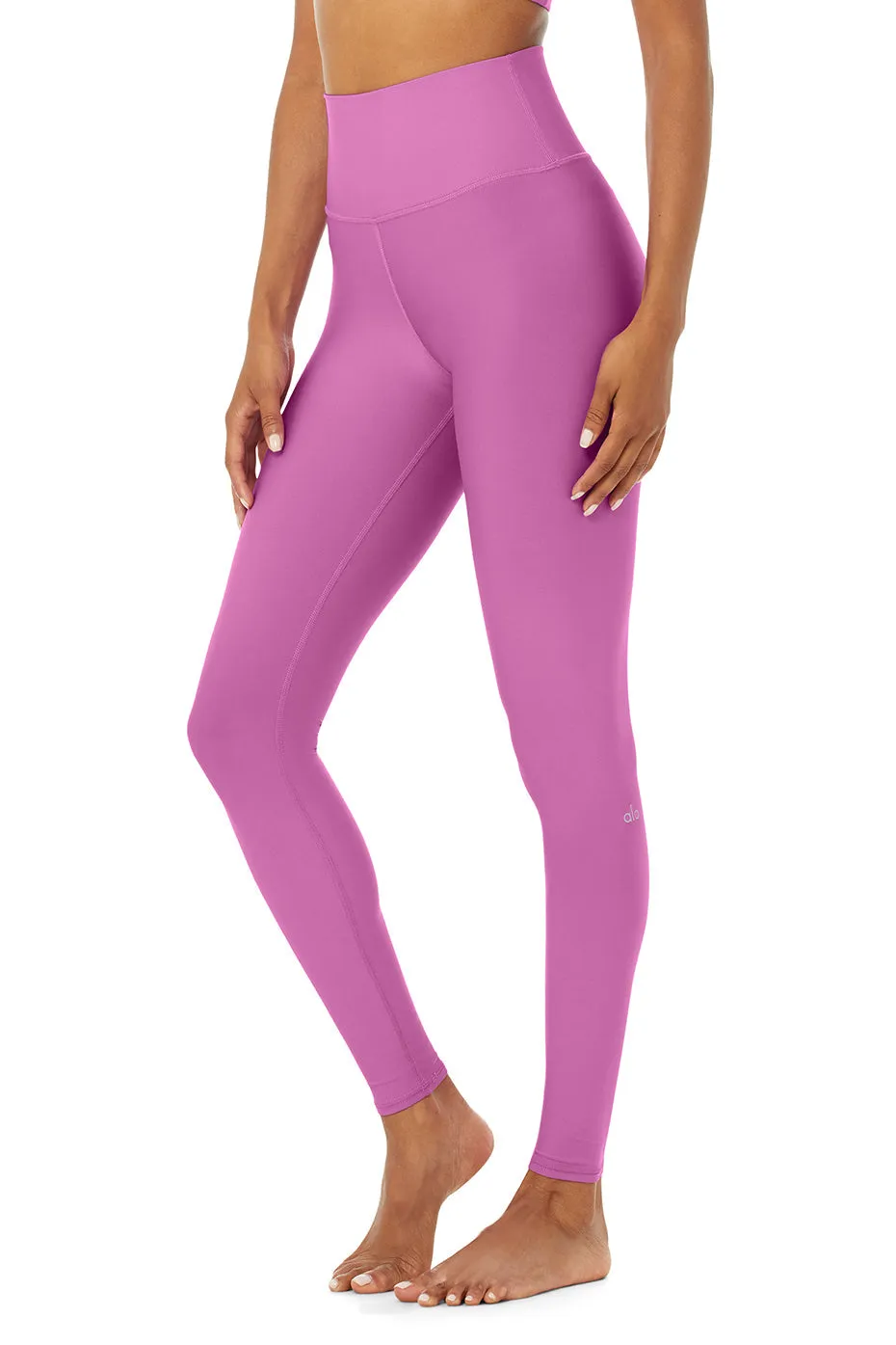 High-Waist Airlift Legging - Electric Violet