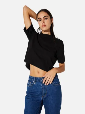 Juno Layer Tee - Washed Black