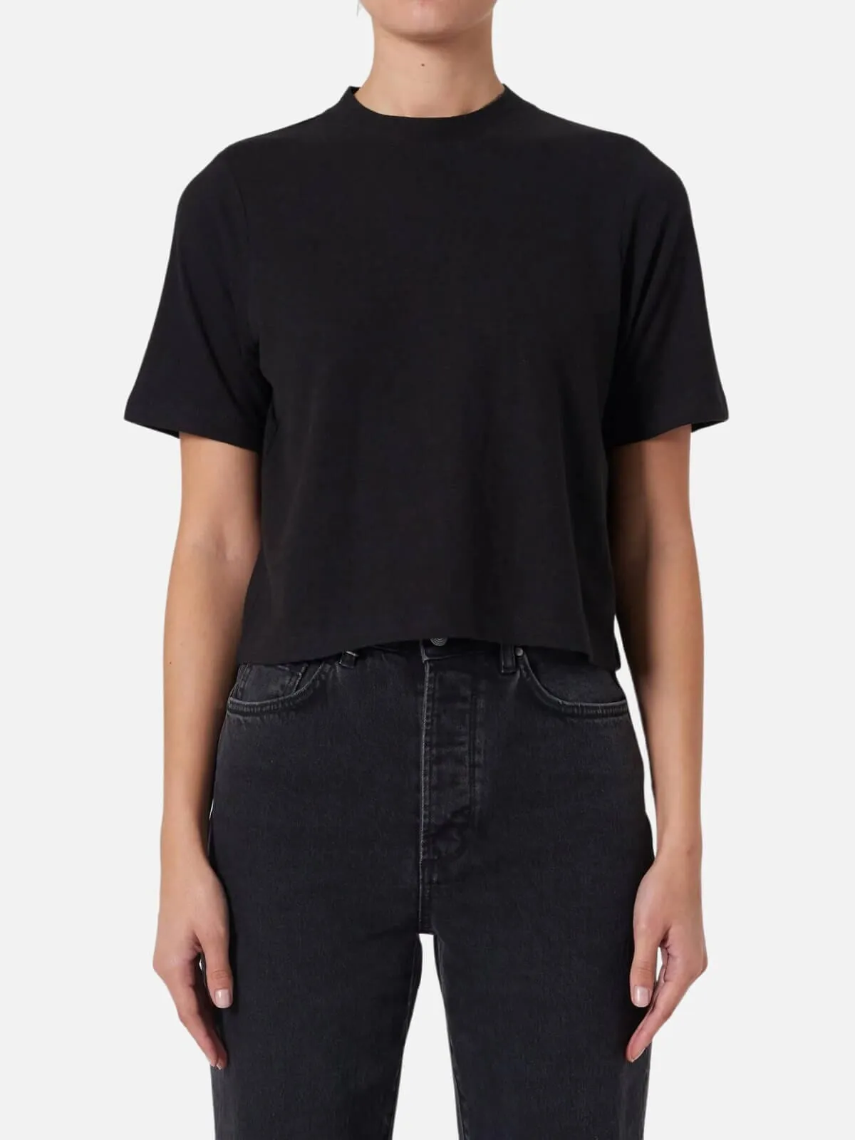 Juno Layer Tee - Washed Black