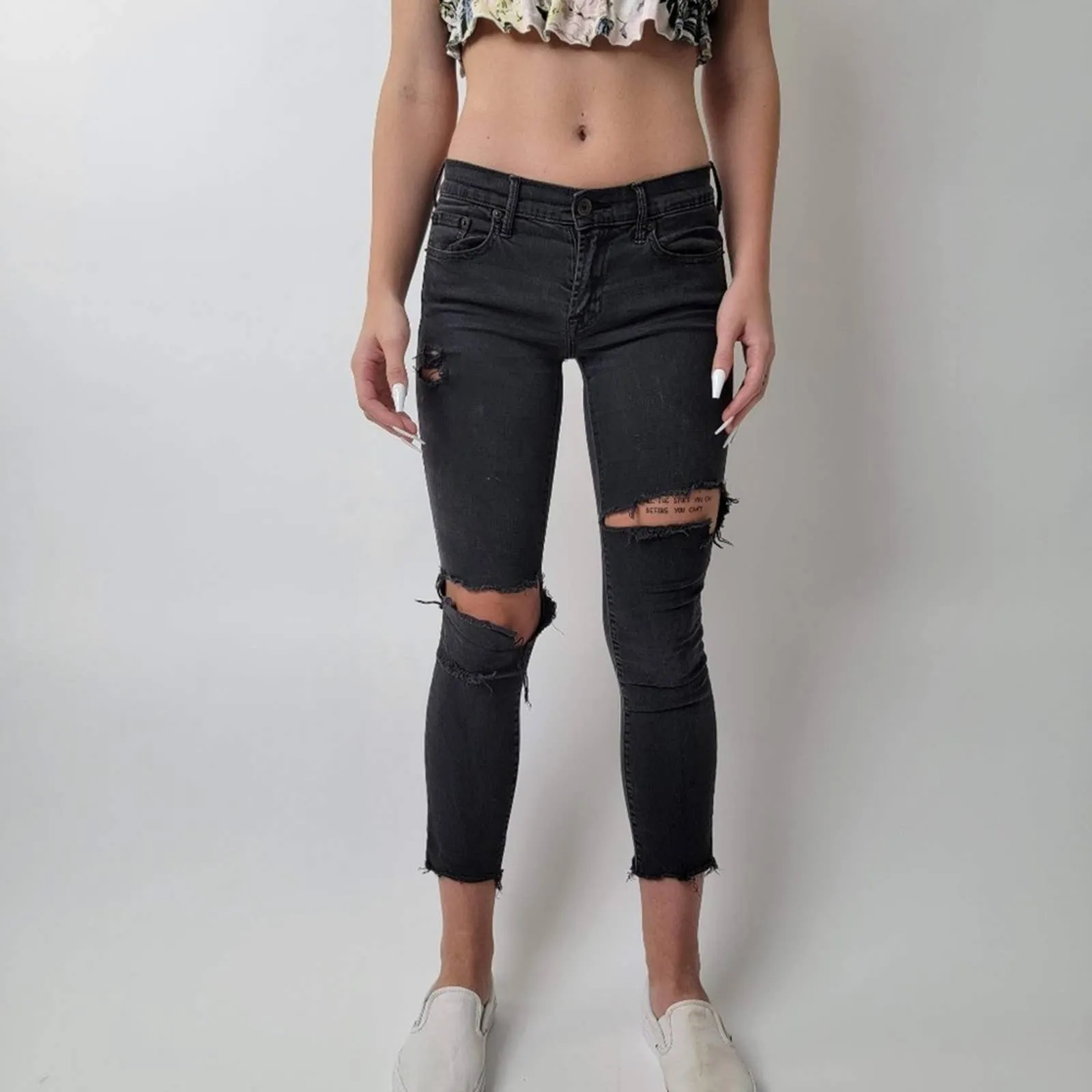 Lucky Brand Distressed Sweet N' Straight Jeans