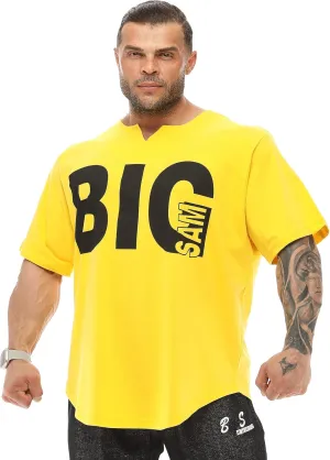 Men's Oversize T-Shirt Thin Fabric 100% Cotton Rag Top Gym T-Shirt