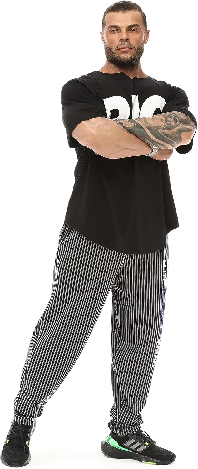 Men's Oversize T-Shirt Thin Fabric 100% Cotton Rag Top Gym T-Shirt