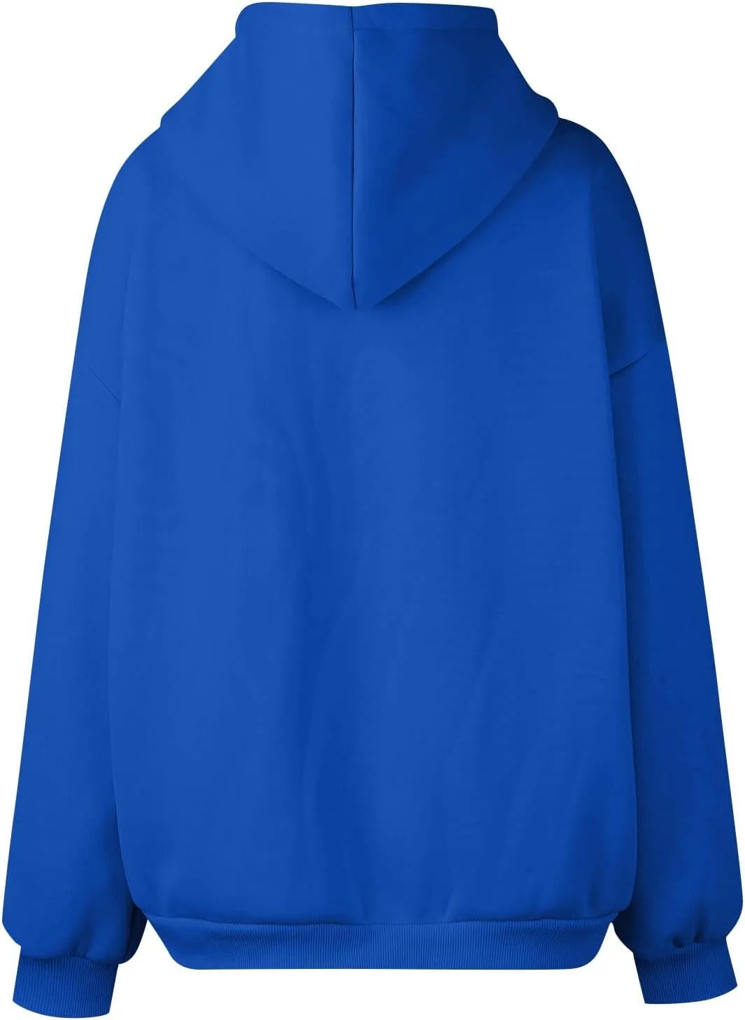 Oversized Sweatshirt for Women,Womens Casual Zip Up Hoodie Trendy Y2k Long Sleeve Jacket with Poickets