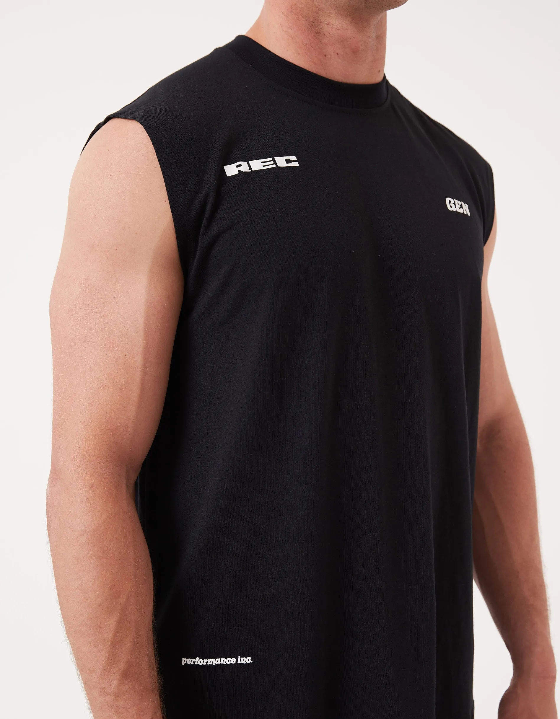 Oxy Mass Decal Muscle Black