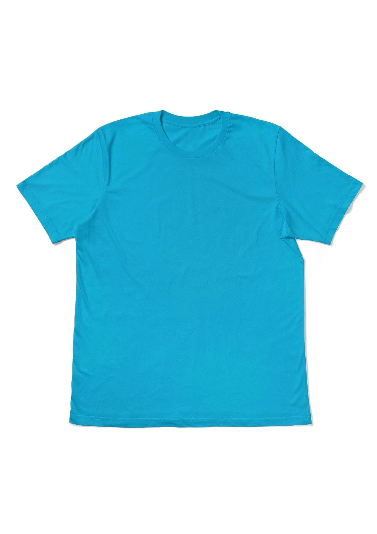Perfect TShirt Co Womens Boyfriend T-Shirt Turquoise Blue