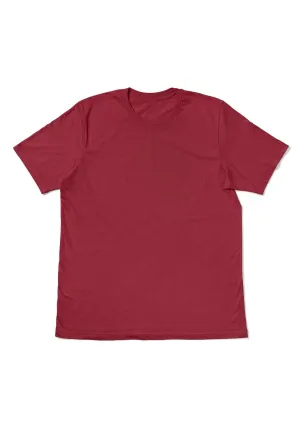 Perfect TShirt Co Womens Original Boyfriend T-Shirt - Canvas Red