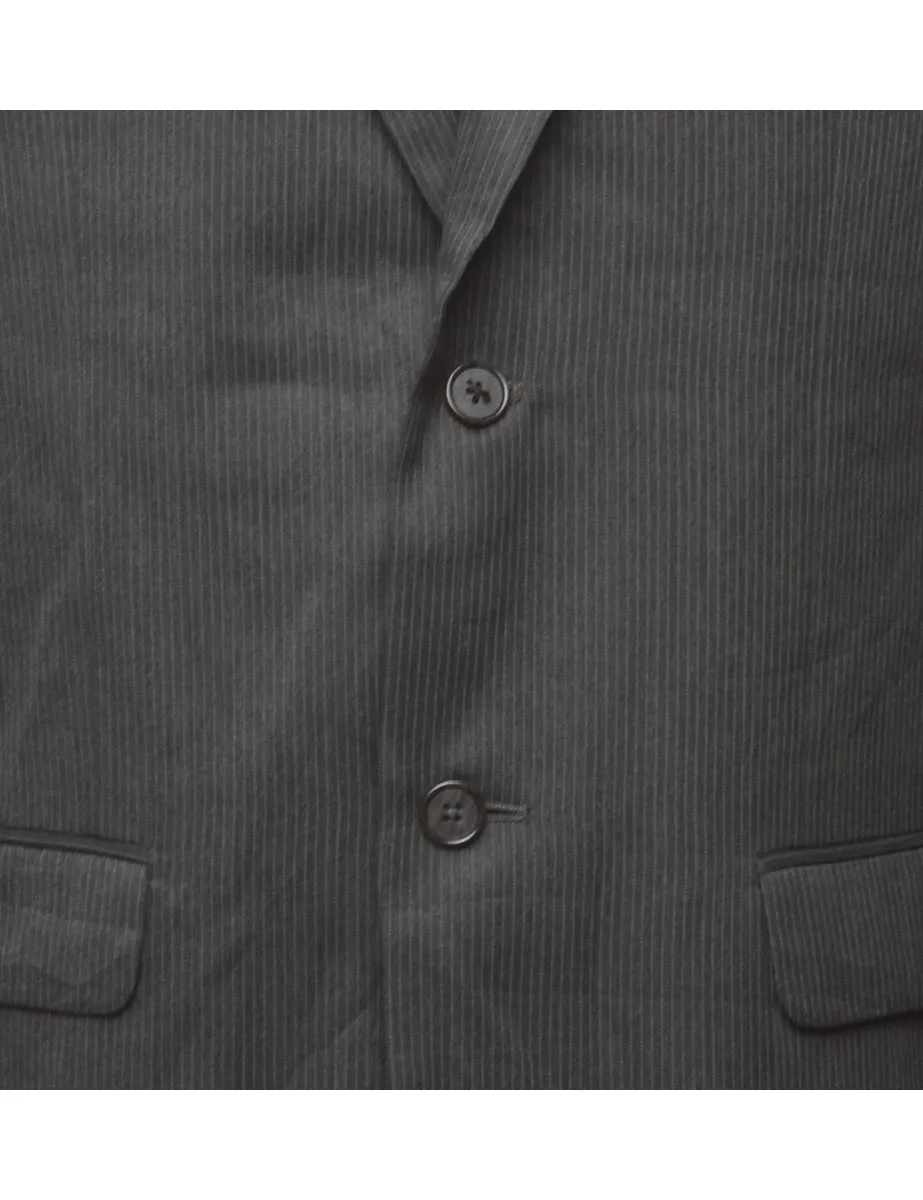 Pinstriped Nautica Blazer - L