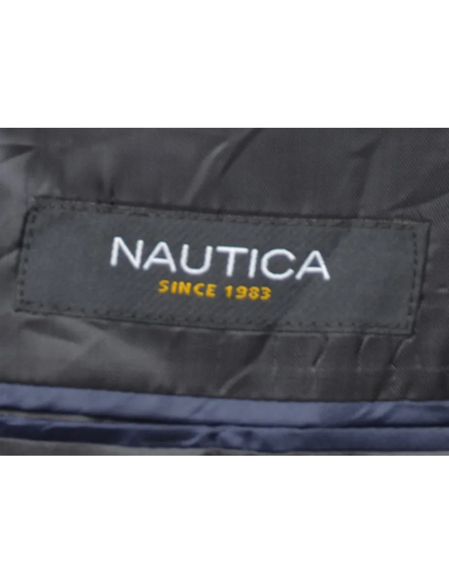 Pinstriped Nautica Blazer - L