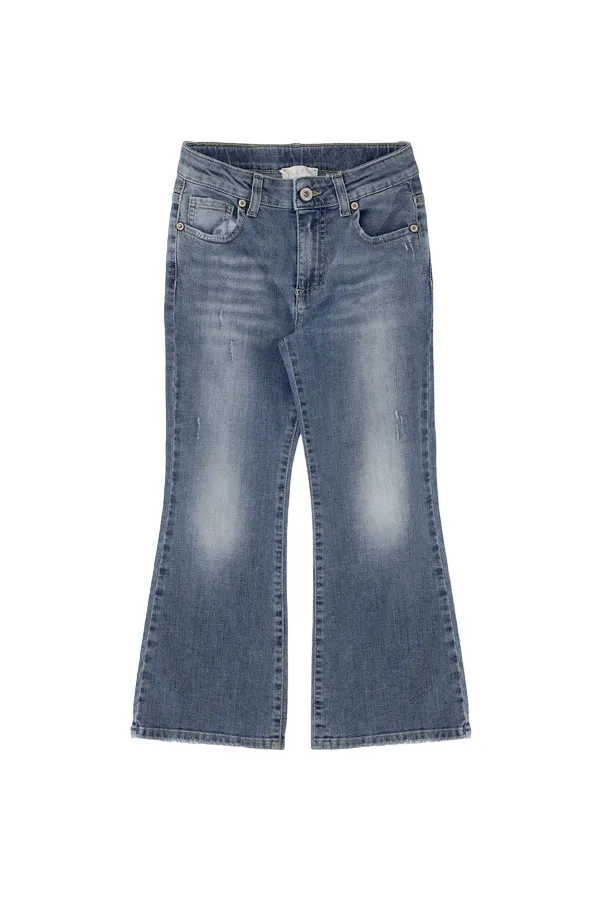 Please pantalone jeans da ragazza PH08W00G55 blu