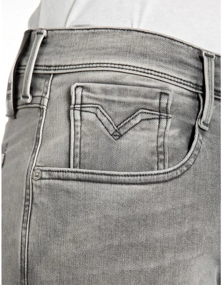 Replay Men's Anbass Slim-Fit Hyperflex Jeans with Stretch