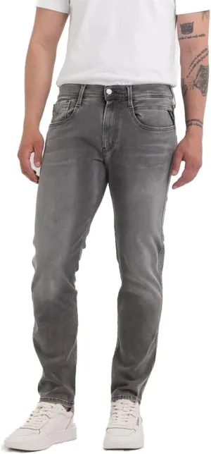 Replay Men's Anbass Slim-Fit Hyperflex Jeans with Stretch