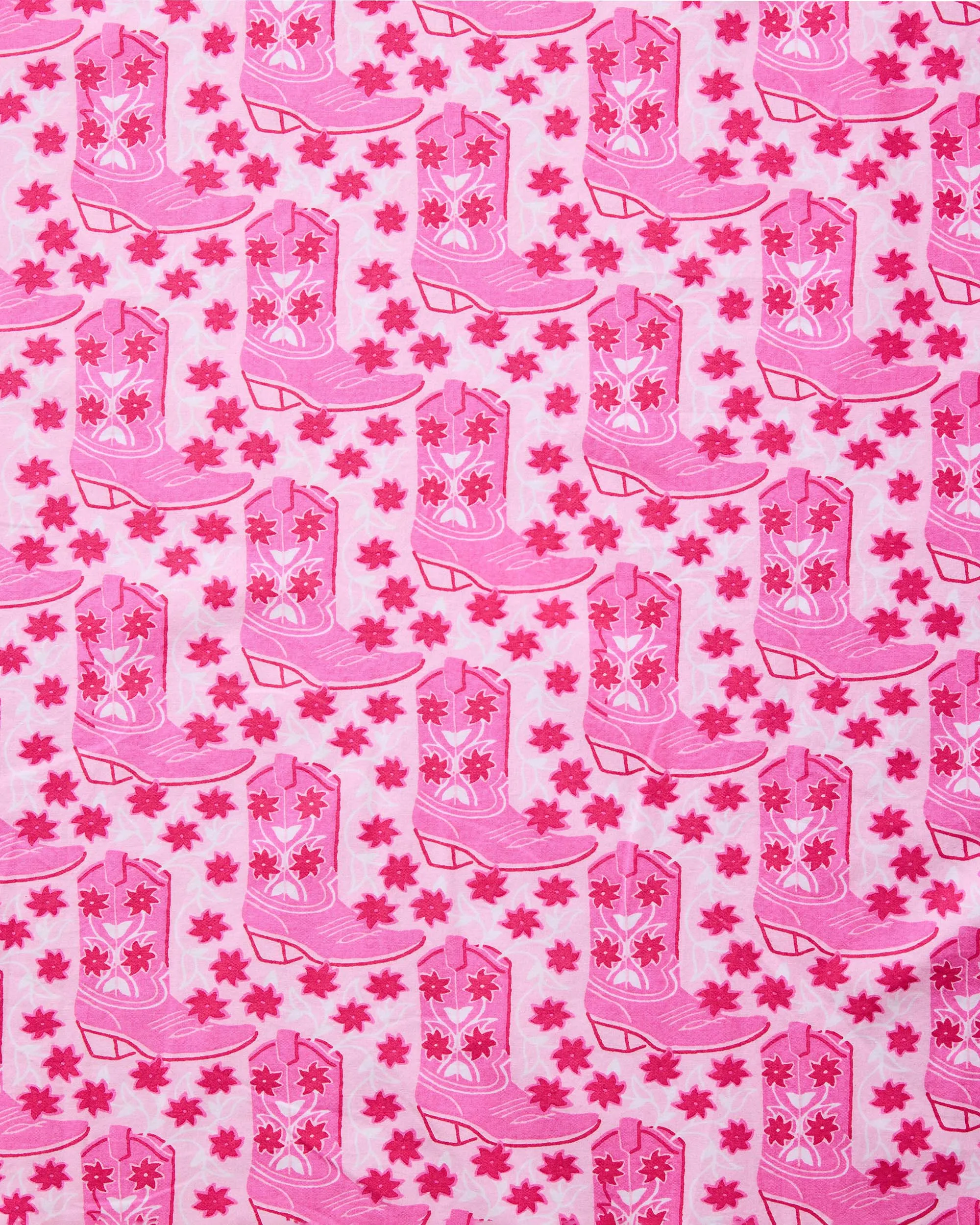 Rhinestone Cowgirl - Getting Ready Robe - Party Pink