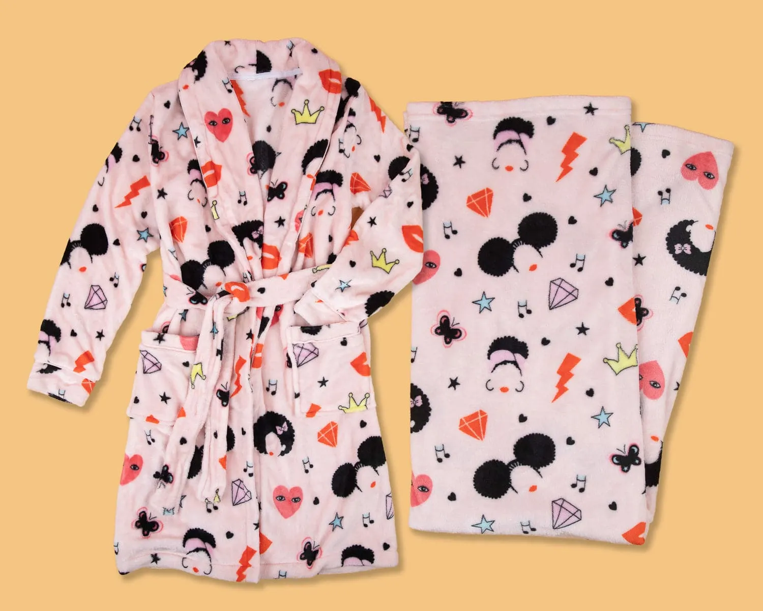 Sweet & Sassy Fleece Robe