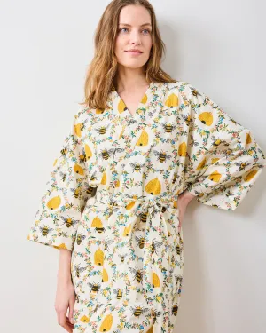 Sweet Bee - Robe - Cream
