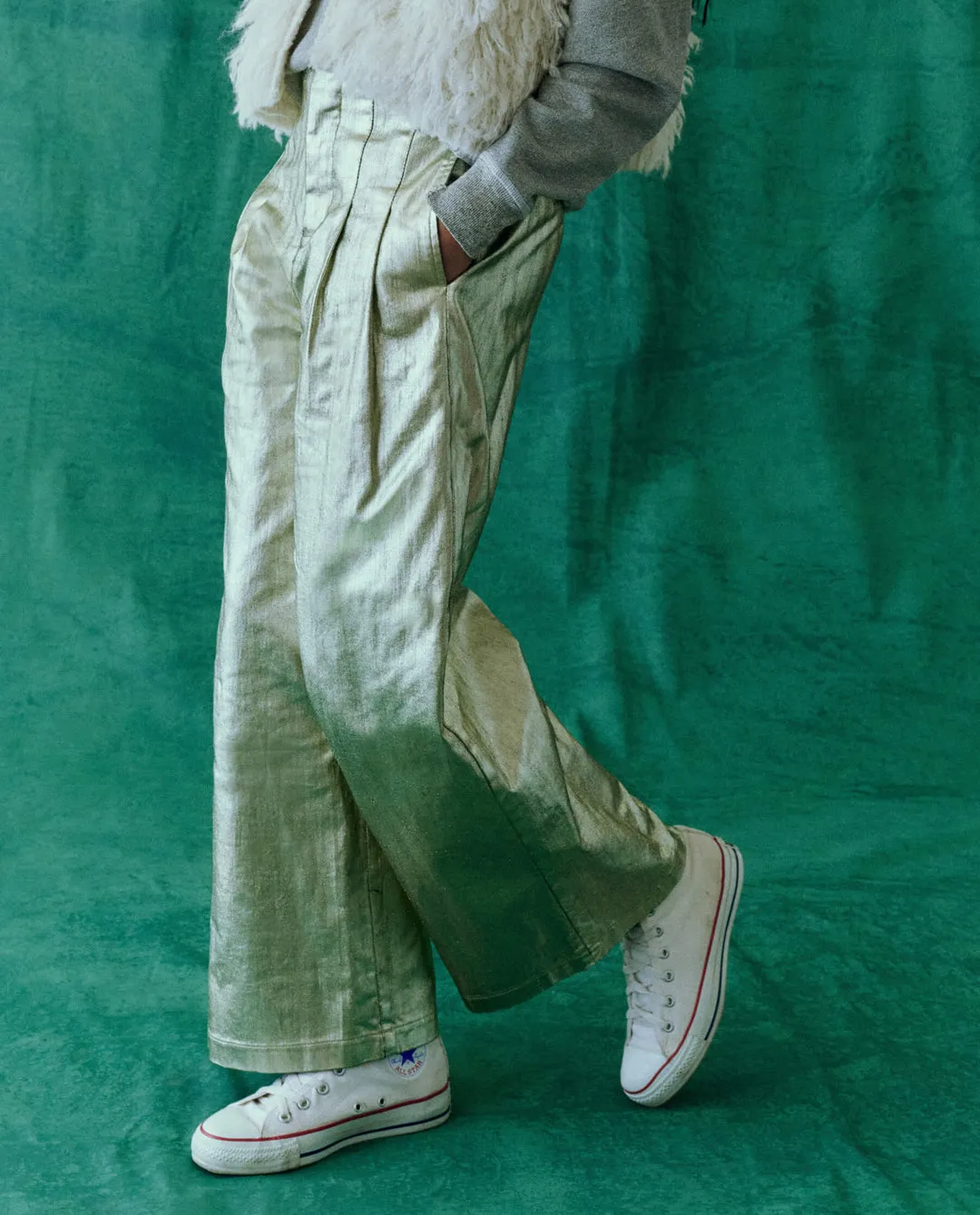 The Great - Sculpted Trouser in Starlight