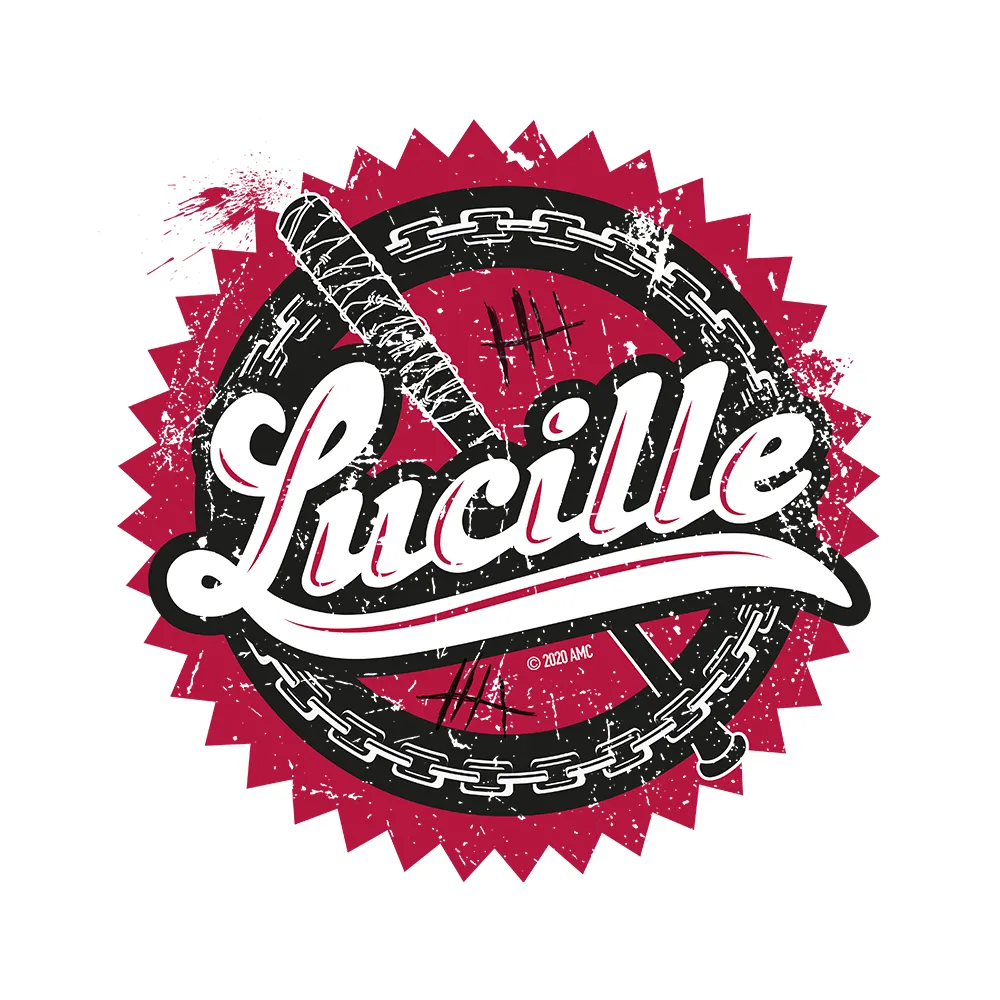 Stylish The Walking Dead Lucille Womens Short Sleeve T-Shirt - Fashionable Graphic Tee for Fans