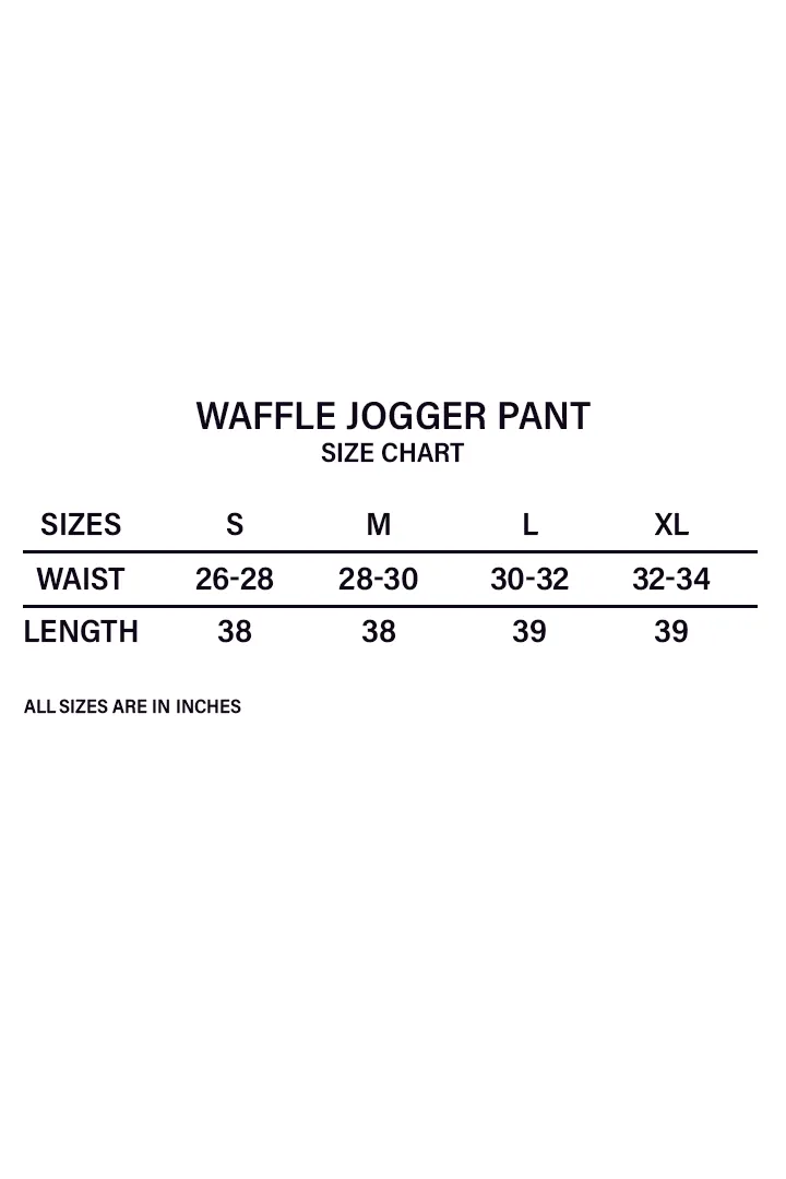 Vendetta Waffle Jogger Pant