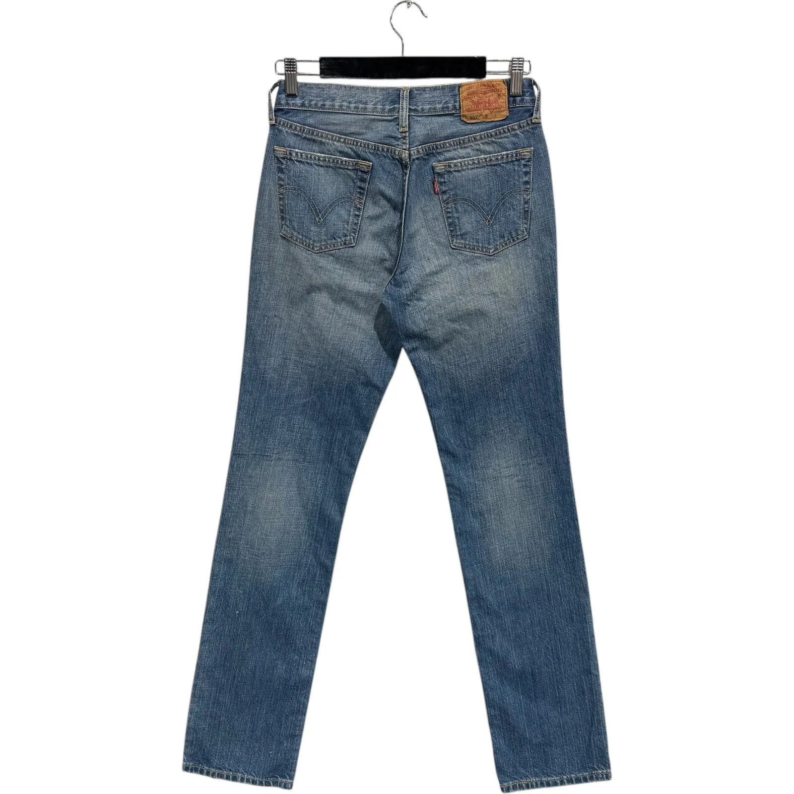Vintage Levi's Distressed Straight Leg Jeans 28x31