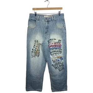 Vintage Mido Straight Leg Denim Jeans