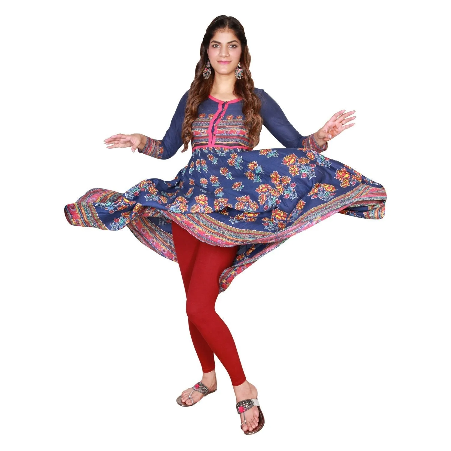 Women's Ankle length Stretch Yoga Leggings Maroon