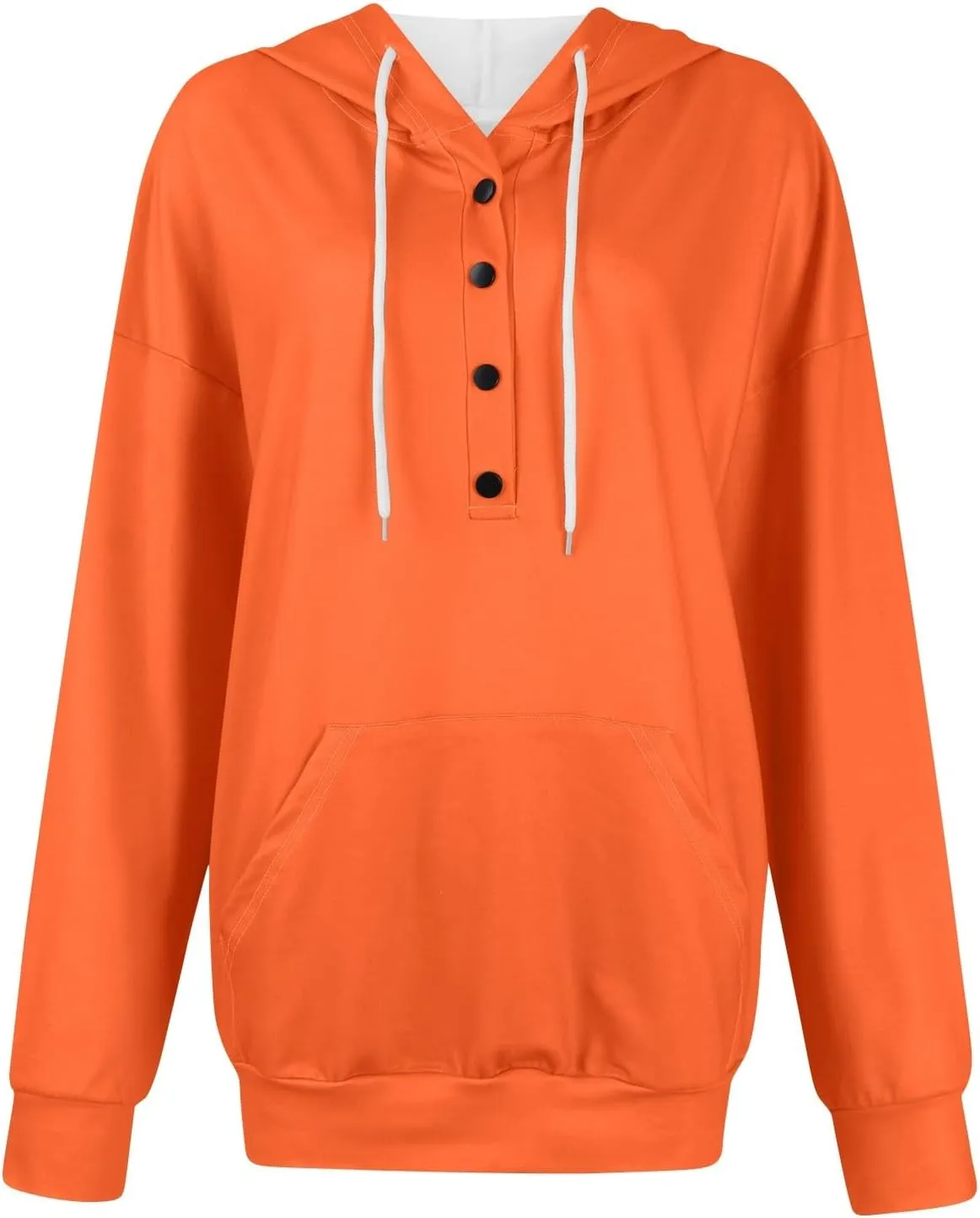Women's Fashion Hoodies Long Sleeve Drawstring Hoodies for Women, Perfect Oversized Sweatshirts with Pocket