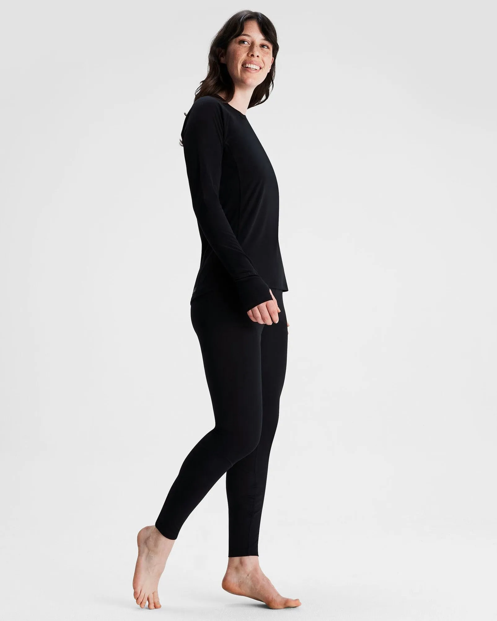 Women's KMDAction Baselayer Leggings - Black