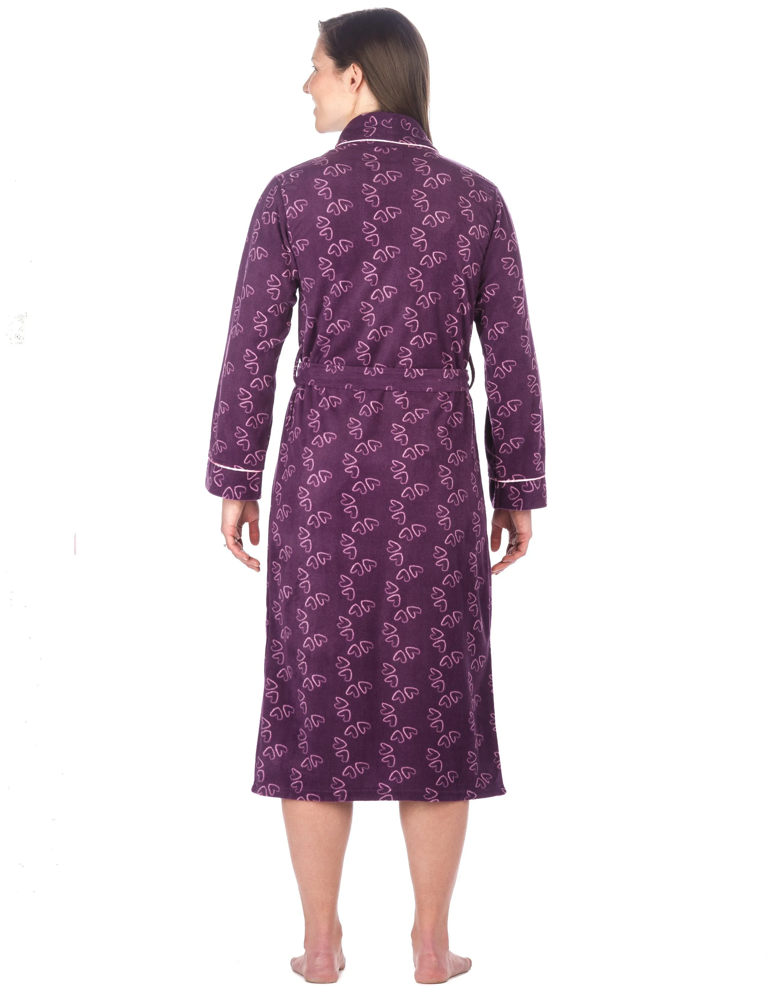 Womens Microfleece Robe