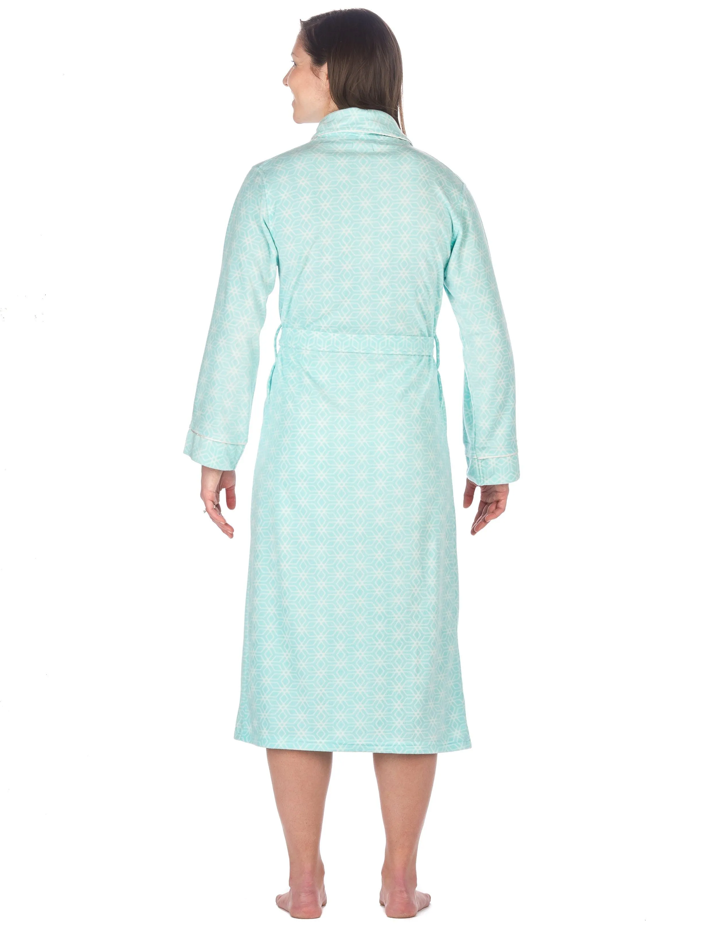 Womens Microfleece Robe