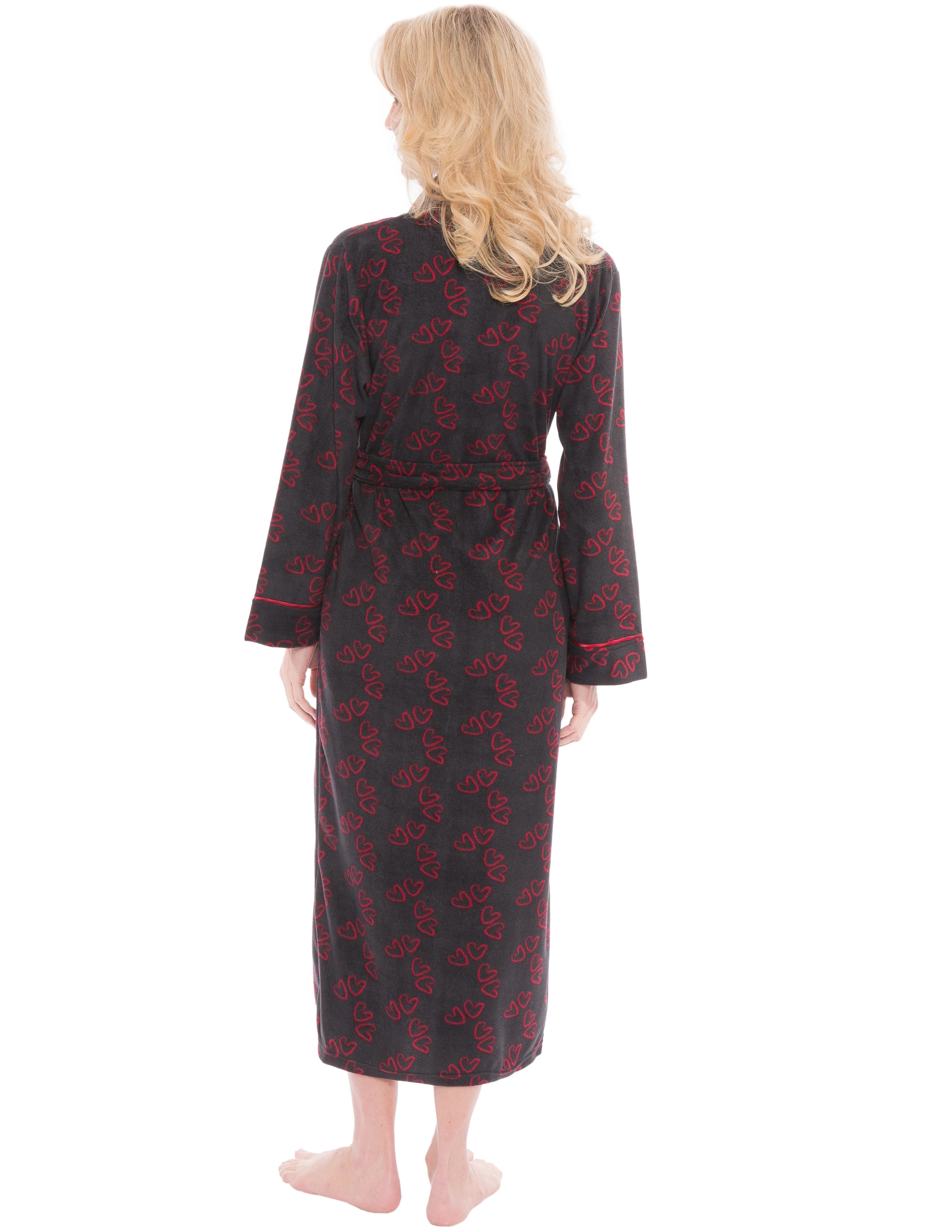 Womens Microfleece Robe