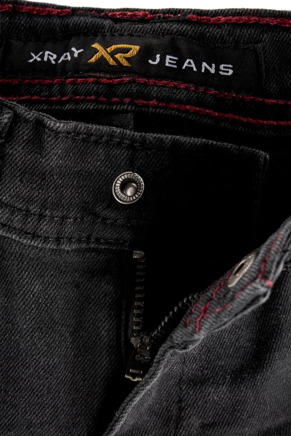 X RAY Boys Distressed Jeans (2T-16), Big Boy & Little Kids Stretch Slim Fit Pants, Ripped Denim Jeans for Boys
