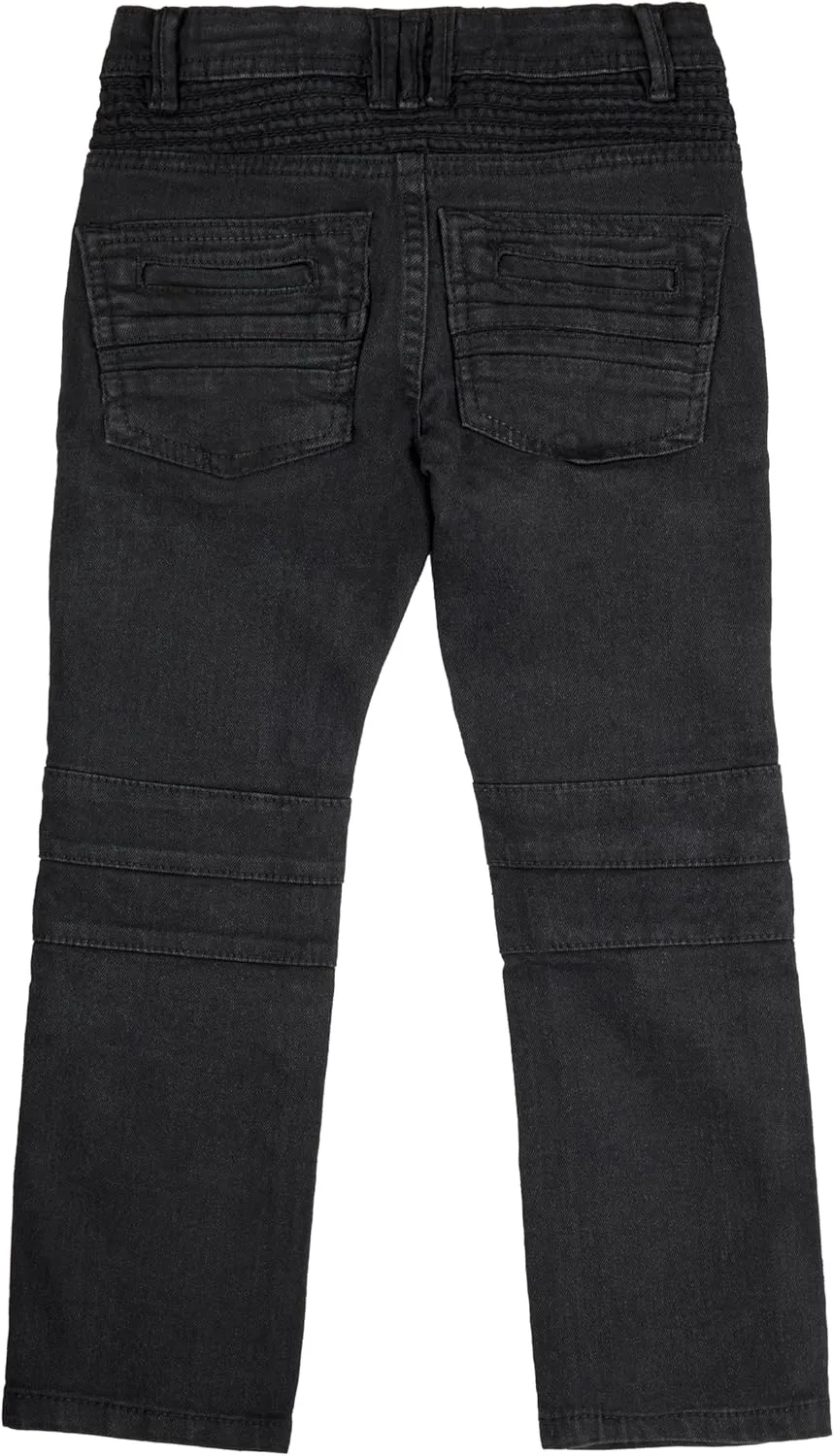 X RAY Boys Distressed Jeans (2T-16), Big Boy & Little Kids Stretch Slim Fit Pants, Ripped Denim Jeans for Boys